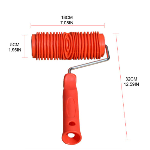 Wood Graining Knurling Tool Wood Roller Brush DIY Simulation 1