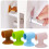 Silicone Anti-Collision Wall Protector Door Handle Crash-Green 4