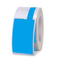 Network Cable Labels Sticker Colorful Waterproof-Blue 80 pieces