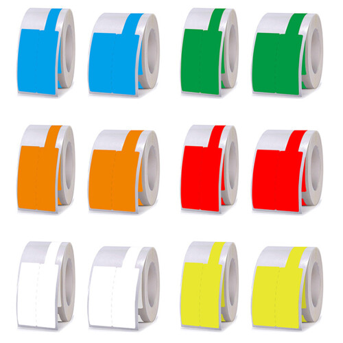 Colorful Cable Label Sticker Waterproof-Blue 80 pieces 2
