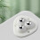 4 Pieces Self Adhesive Universal Wheels Rotatable Caster-White 7