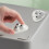 4 Pieces Self Adhesive Universal Wheels Rotatable Caster-White 3