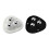 Self Adhesive Pulley Small Slide Wheels Boxes Caster Mini-Black 2