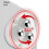 4 Pieces Self Adhesive Universal Wheels Rotatable Caster-White 6