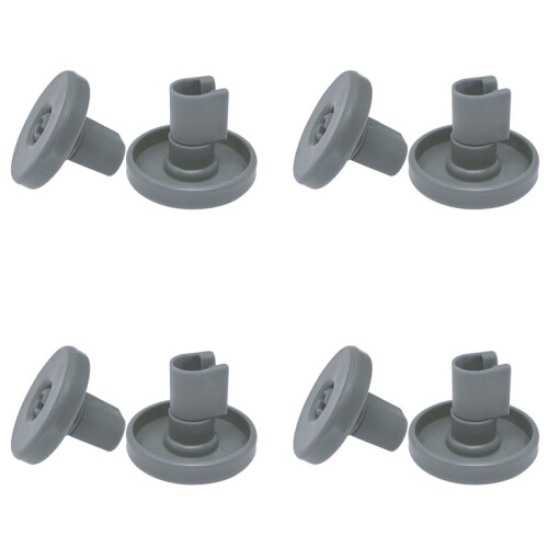 Korbräder für Geschirrspüler 8er-Pack DarkGrey 40 mm