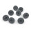 Korbräder für Geschirrspüler 8er-Pack DarkGrey 40 mm 5