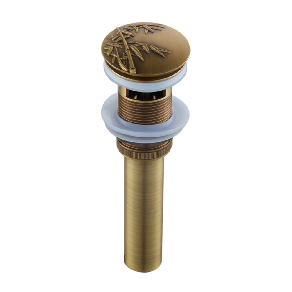 Bathroom Sink Drains Plug Detachable-Bamboo With Drain Hole 7732000595455