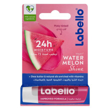 Labello 24H Moisture Watermelon Shine Lip Balm Hydrating, Nourishing, Tinted 4.8g