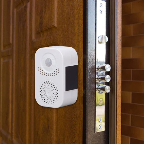 Welcome Doorbell Motion Sensor Activated Recordable Voice for 2
