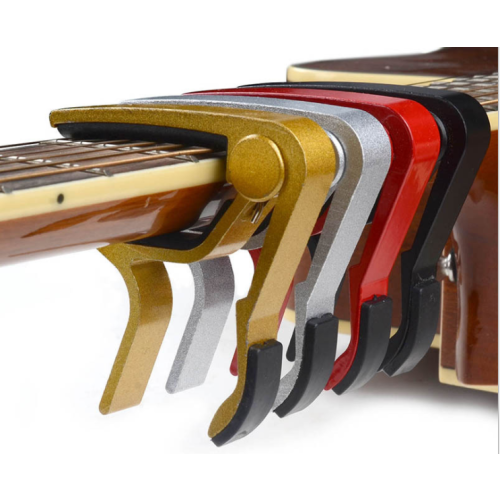 Quick Release Capo, Well Made for Easy Position Change During Live Performances, Non-Scratch Padding Protects Your Instrument's Neck, Universal for Gu