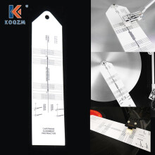 Kalibrace snímače, vzdálenost, měřič, úhloměr, LP, LP, vinylový gramofon, gramofón, kazeta, zarovnání stylusu