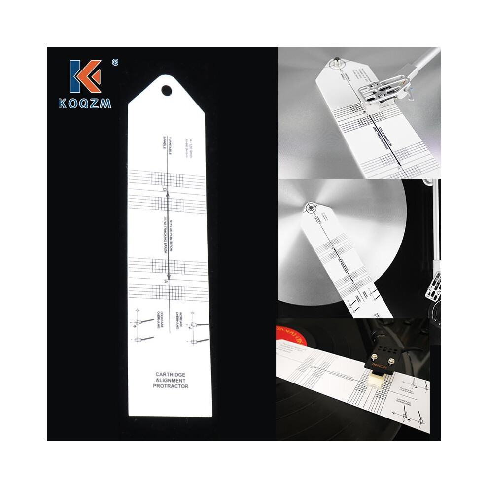 Pickup Calibration Distance Gauge Protractor Record Lp Vinyl Turntable Phonograph Phono Cartridge Stylus Alignment 6935161460858