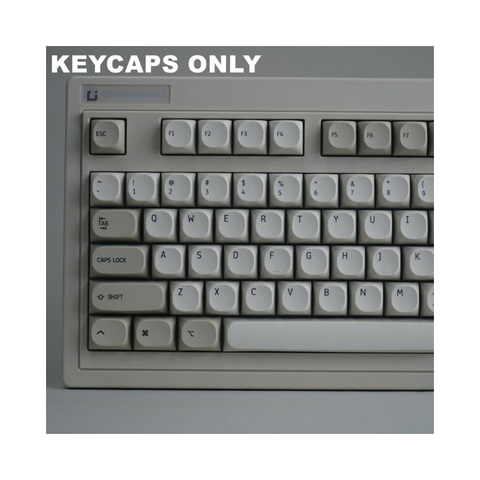131Key Retro Minimalist Keycap Set Pbt Dyesublimation Maprofile Keyboards Keycaps For Mechanical Keyboards 6935161507270