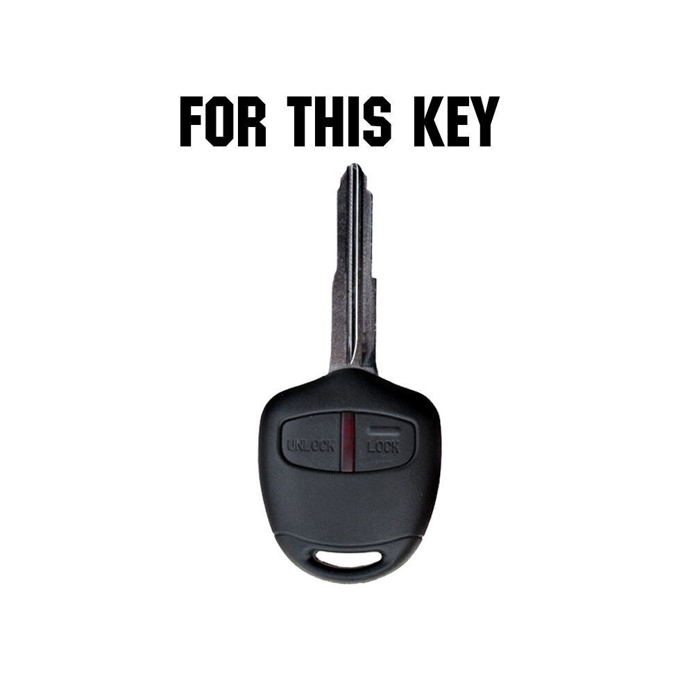 Ax For Mitsubishi Lancer Outlander Mirage Montero Pajero Shogun L200 Skin Holder Protector Silicone Car Remote Key Fob Cover 6935161448146