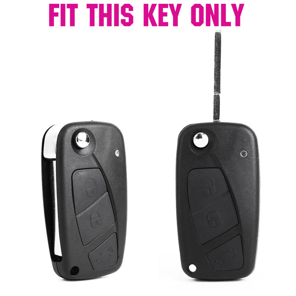 Ax 3 Button Silicone For Fiat Florino Qubo Ducato Bravo Doblo Linea Punto Stilo Iveco Car Remote Key Fob Shell Cover Case 6935161448061