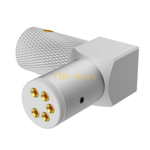 K32C Μαύρα Επιχρυσωμένα 5Pin DIN Connectors Jacks για Vintages LPs Πικάπ Recorders 1