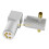 K32C Μαύρα Επιχρυσωμένα 5Pin DIN Connectors Jacks για Vintages LPs Πικάπ Recorders 5