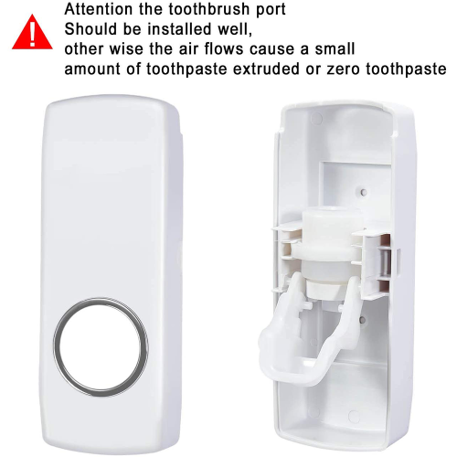 Dustproof Automatic Toothpaste Dispensers, Multifunctional Toothbrush Holder For Elegant Bathrooms 1