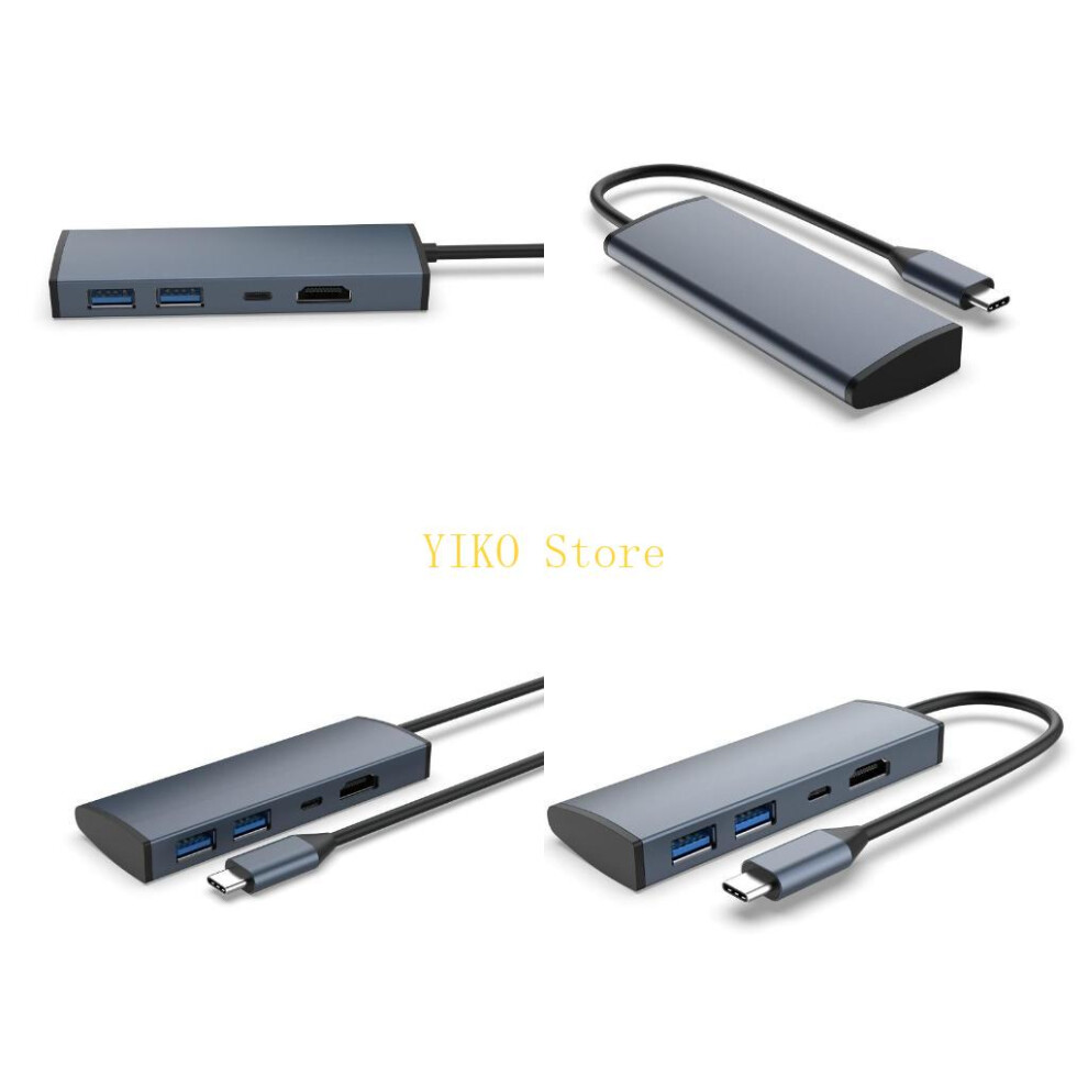 K32c Usb C Docking Station 4 In 1 Usb C Hub Multiport Adapter Usb C Adapter Dock Dongle With Usb Hub Type C Hdmi 6935161444063