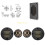 K32C 8Ohm Tweeter Altifalante de 1,5 polegadas Unidade de Instalação Fácil Air Motion HIFI Agudos 1