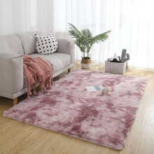 Family Decor Shag Rug, Vacuum-Sealed Soft Fuzzy Plush Mat for Living Room, Easy Clean Fluffy Faux Fur Ideal for Home