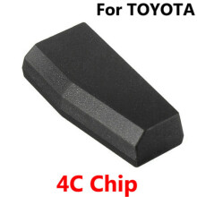 Auto-Fernbedienungsschlüssel-Transponder ID4C 4C Chip für Toyota Avensis Carina Celica Corolla Land Cruise Prius Blank Leitersperre Carbon-Chip