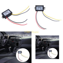 K32C Wasserdichter 24V bis 12V 5A Netzadapterregler für Auto-LEDs und Kameras