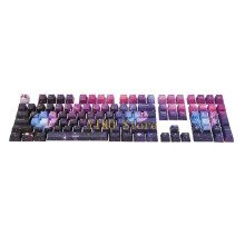 K32C 108 Stücke PBT-Tastenkappe OEM-Profil DYE-SUB-Tastenkappe für Cherry MX Switch mechanische Tastatur GK61 SK61 TKL87 108 Tastenkappen