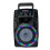 Speaker Stand Illuminating Lights For Party Beach Camping, True Wireless System Microphone Input Aux Input, Portable Design With Handle For 1