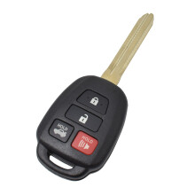 4-Tasten-Tasten-Fernbedienungsgehäuse für Toyota Camry, Corolla, Prius Highlander, RAV4, Vios, Yaris, Tacoma, Sequoia, Tundra, 2018, 2019
