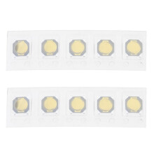 652F 10PC Mitte für Schlüssel Mikro für G500 M950 M705 G9X G502 G900 G903 Knopf 4,8x 4,8x0,8 mm