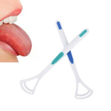 Oral Hygiene Companion, Enjoy Fresh Breath With Our Dentist-Approved Tongue Scraper, Dual Action Cleaner For Bad Breath Treatment, Safe & Healthy