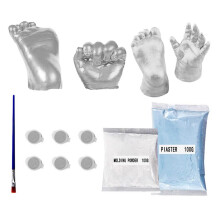 Creativity Unleashed Baby Handprint Footprint Kit, Includes Reusable Molding Material For Endless Crafting, A Gift That Celebrates New Life