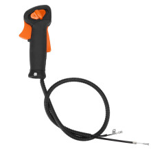 Premium Replacement Handle for Brush Cutter, Withstands Rainstorm High Reliability Long Service Life Throttle Control Handle for STIHL FS120 FS200 FS2