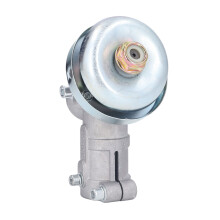 Gearhead For Petrol Brushcutters, Universal Replacement Gearbox With Left Hand Thread 26mm Square Hole Design, Durable Aluminum And Iron Construction