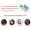 K32C-Keycap geeignet für Cherry MX Switch 140Key/Set Cherry Profile PBT-Keycap 7