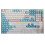 K32C-Keycap geeignet für Cherry MX Switch 140Key/Set Cherry Profile PBT-Keycap 3