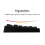 K32C-Keycap geeignet für Cherry MX Switch 140Key/Set Cherry Profile PBT-Keycap 4