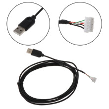 USB-Maus-Kabelkabel PVC-Mäuse-Leitungsersatzkabel für G102-Gaming-Maus-Ersatzteil-Reparaturzubehör
