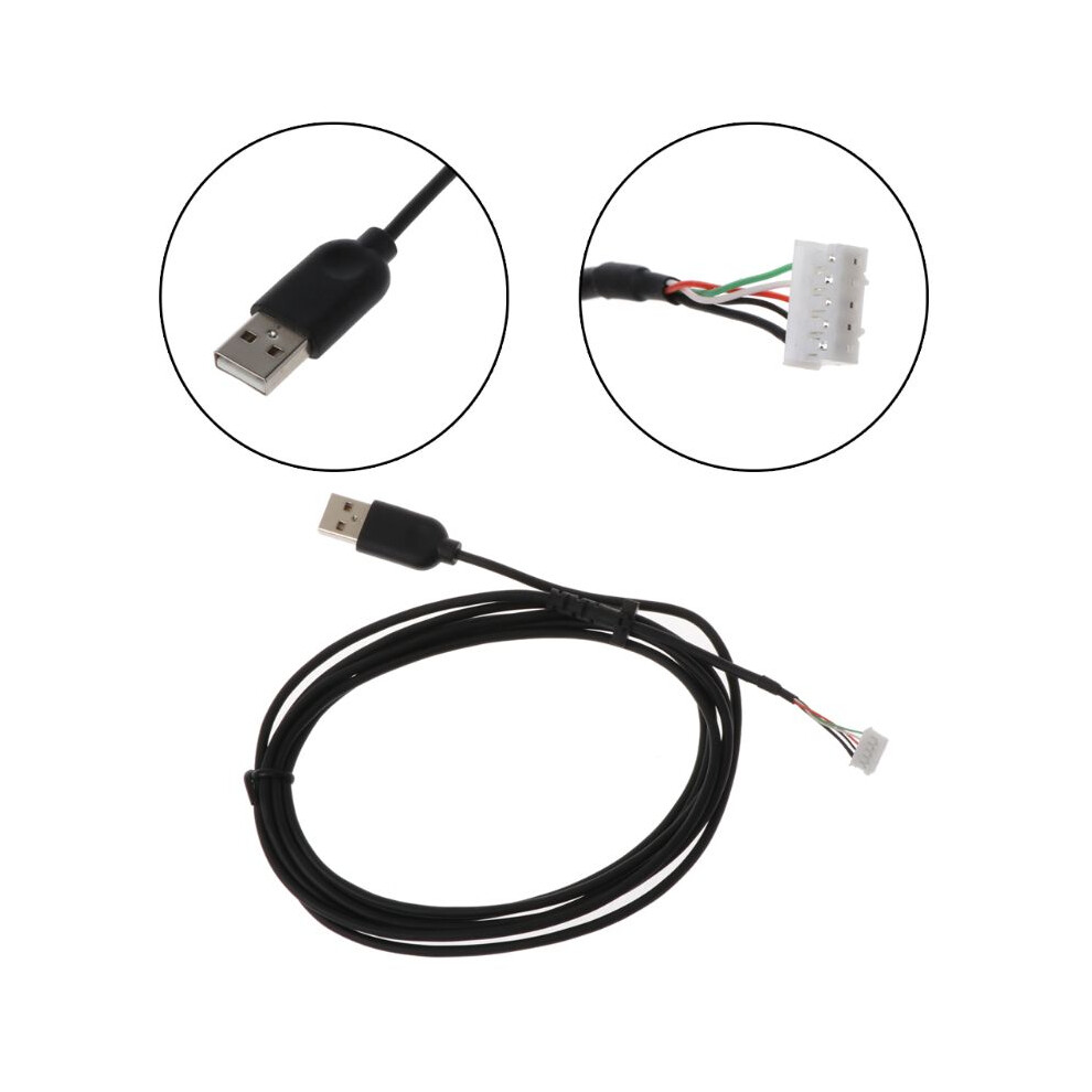 Usb Mouse Cable Cord Pvc Mice Line Replacement Wire For G102 Gaming Mouse Replacement Part Repair Accessory 6935161471557