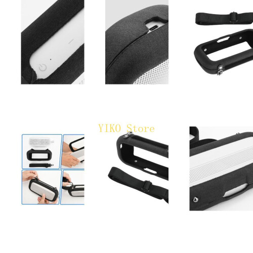 K32C Heavy Duty Protective Case With Adjustable Shoulder Strap For Flex1-2 Bluetooth-compatible Speaker Bag Shell Accessories