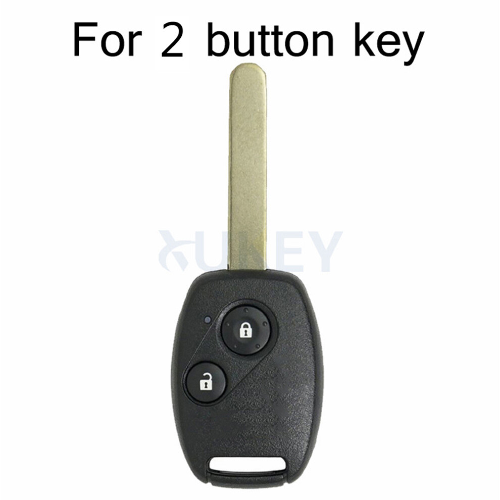 Ax For Honda Civic Accord Pilot Fit Crv Ridgeline Jazz Frv Insight Cr-Z Case 2 Button Car Replacement Remote Key Shell Case 6935161448863