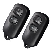 08191-00922 2-PCS Fernbedienungsschlüsselhüllen Gehäuse BAB237131-056 Fit für Toyota 4Runner Celica Tacoma Highlander Prius Tundra Scion xB
