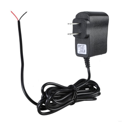 K32C US Plug Power Supply Cable for AA LR6 Battery,Replace DC1.5V 1A Battery,Reusable