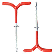 Fishing Tent Pegs Spiral Metal Stakes For Snow Ground Portable Camping Accessories Ice Anchor Drill For Fishing Shelters