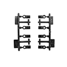 TAMIYA 51111 4mm Adjuster (for 3mm Screws/8 Pcs.) (TRF416/TRF417/TRF418/TRF419)