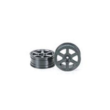 TAMIYA 53453 Medium-Narrow 6-Spoke Wheels (Offset +2) (TA04-TRF/TRF419), NIP