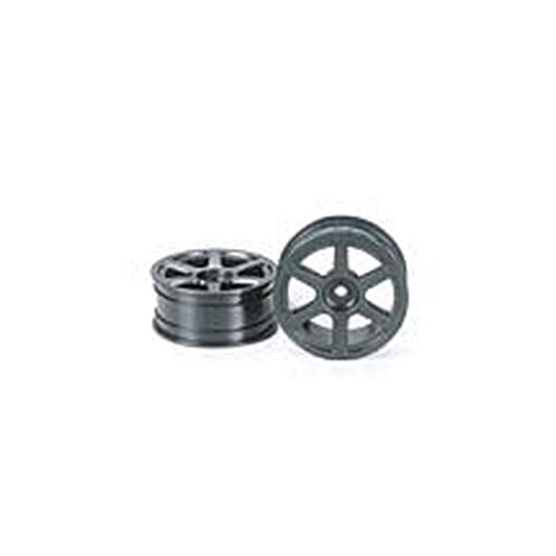 Tamiya TAMIYA 53453 Medium-Narrow 6-Spoke Wheels (Offset +2) (TA04-TRF/TRF419), NIP