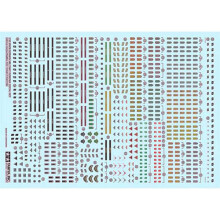 WWII German Insignia Decal Set II - 1/35 Military Model Kit - Tamiya 12641