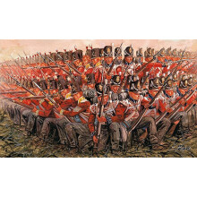 NAPOLEONIC WARS - BRITISH INFANTRY 1815 - SOLDIERS 1:72 - Italeri 6095